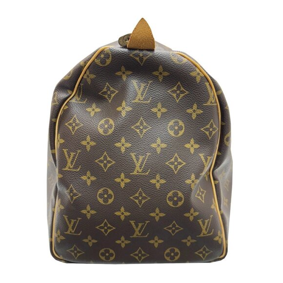 LOUIS VUITTON Brown Monogram Keepall 50 Boston Bag - Picture 4 of 16